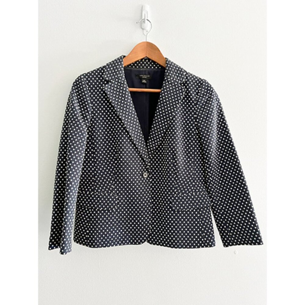 Ann Taylor- Blazer- Polka Dot - Size 10 Petite